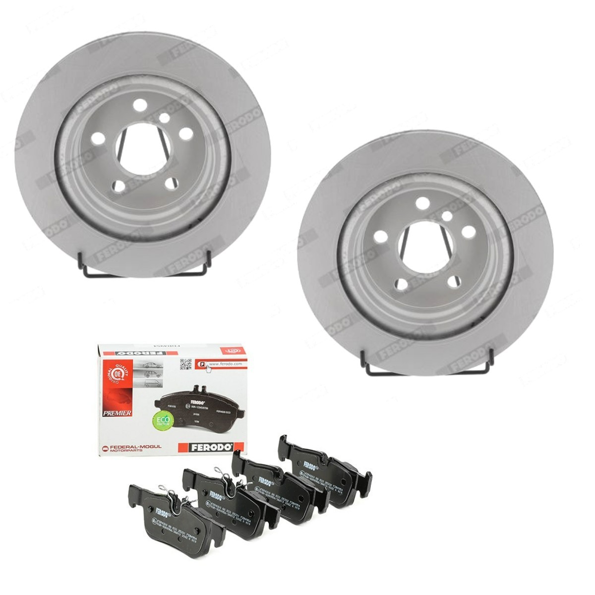FERODO FRD3405N0048: Pidurikomplekt, ketaspidur Ø: 300mm, õhutusega