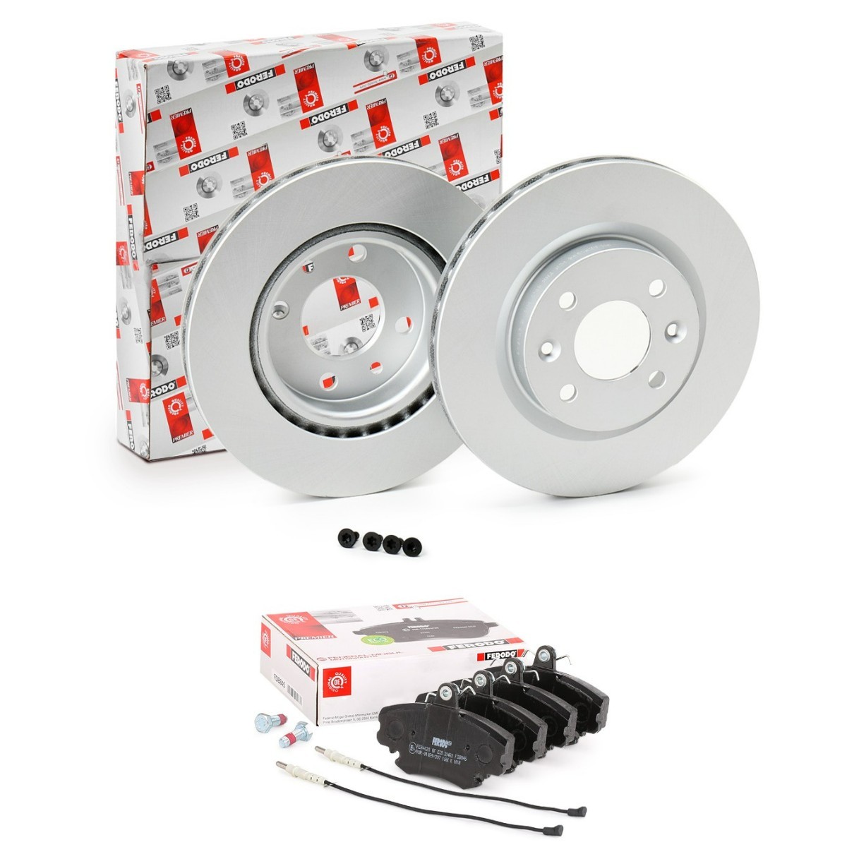 FERODO FRD3405N0067: Pidurikomplekt, ketaspidur Ø: 259mm, õhutusega