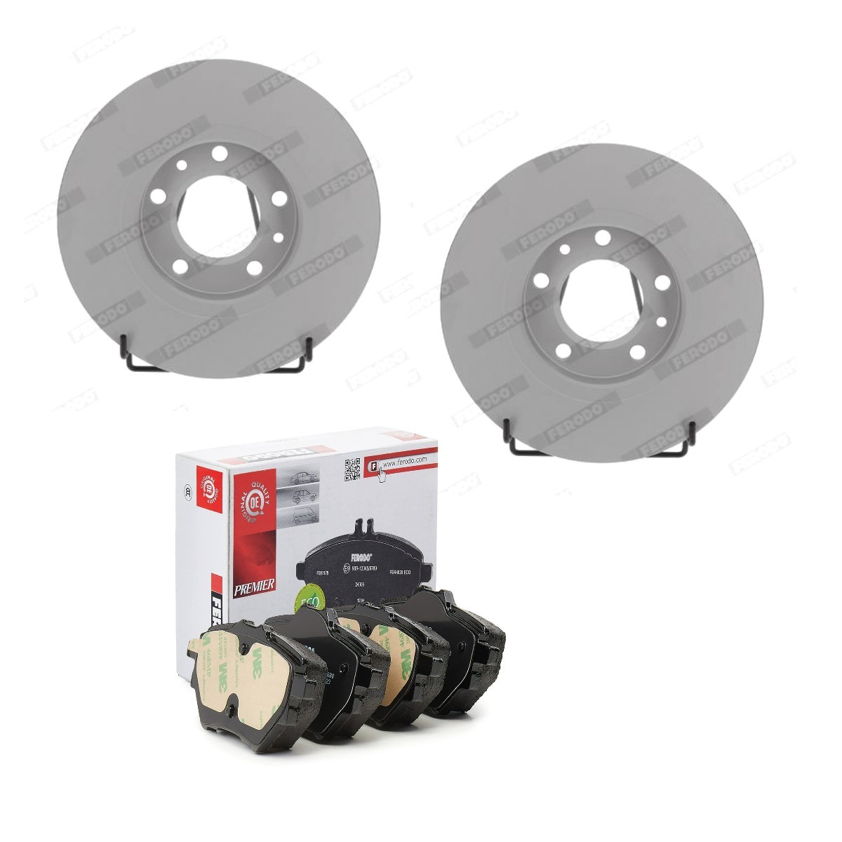 FERODO FRD3405N0068: Kit de discos de freno y pastillas Ø: 268mm, macizo