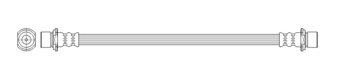 K&K FT0958: Pidurivoolik 134mm