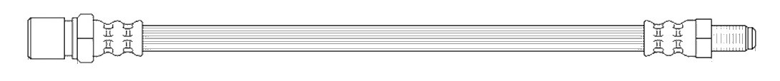 K&K FT8386: Furtun frana 332mm