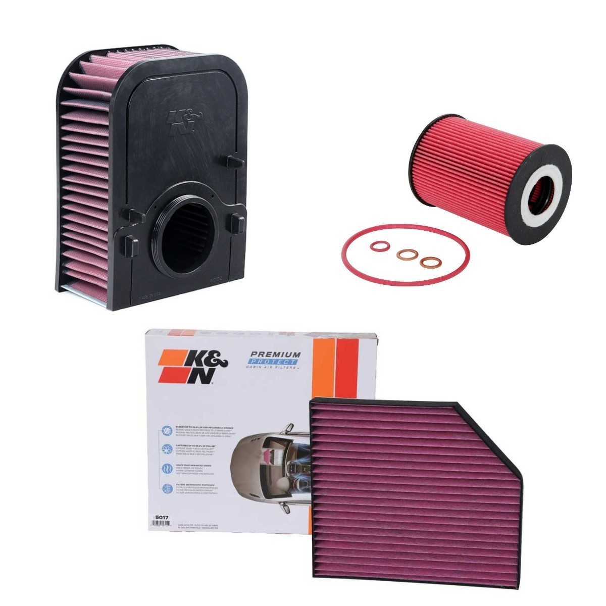 K&N Filters KNF4055N0015: Filter-komplekt