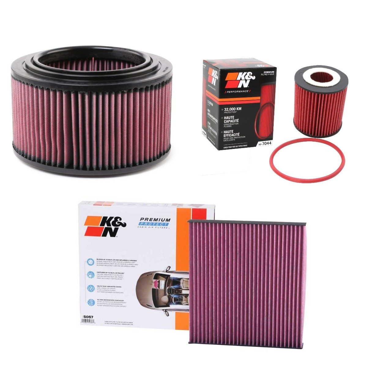 K&N Filters KNF4055N0032: Filter-komplekt