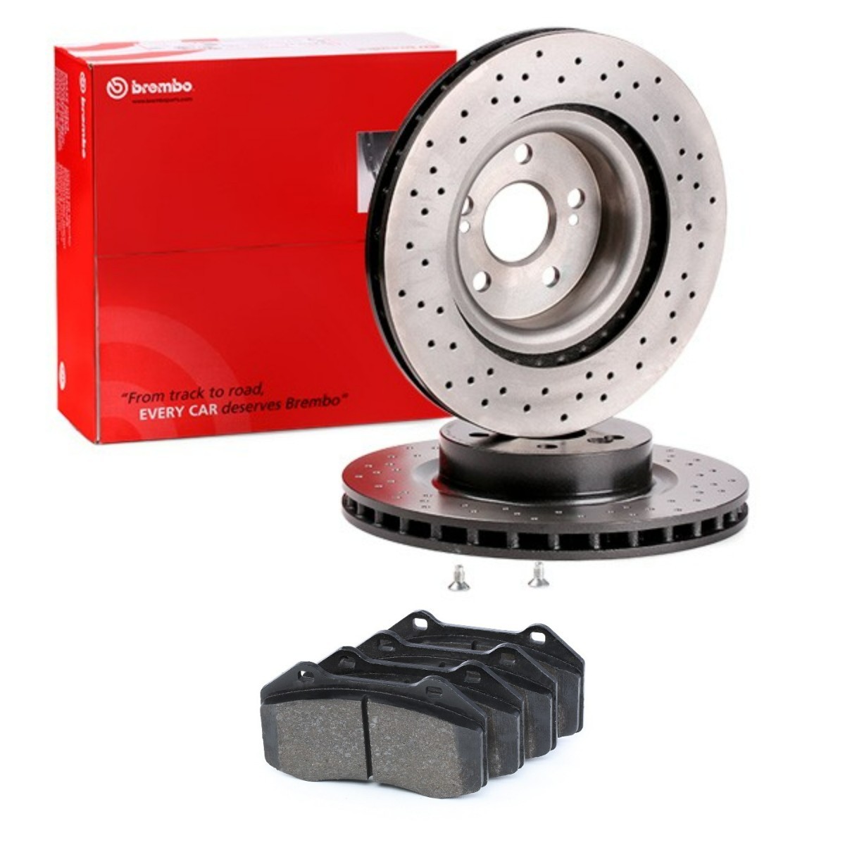 BREMBO BRB3405N0521: Pidurikomplekt, ketaspidur Ø: 312mm, augustatud/sise XTRA LINE