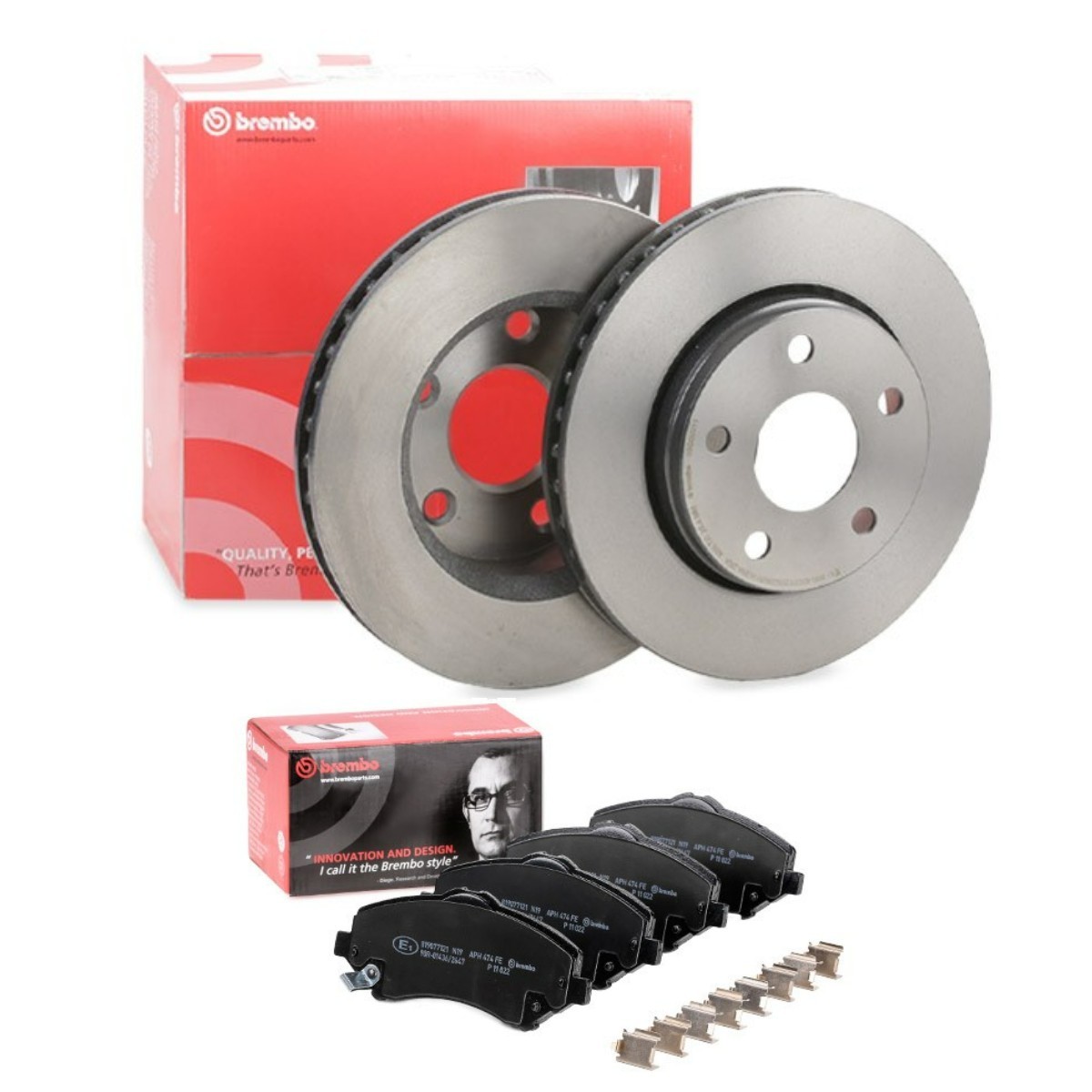 BREMBO BRB3405N0524: Pidurikomplekt, ketaspidur Ø: 302mm, sisemine õhutus COATED DISC LINE