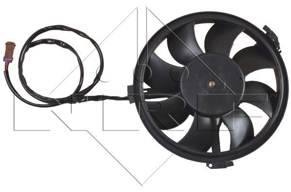 NRF 47023: Radiaatori ventilaator 280mm, ilma jahutusventilaatoriraamita(lenk)