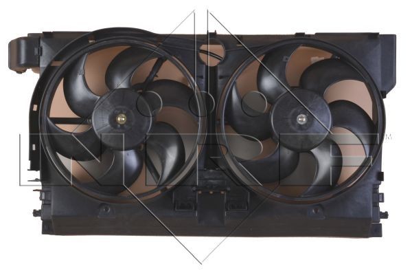 NRF 47051: Radiaatori ventilaator 320mm, koos jahutusventilaatoriraamiga(Zarge), ilma lülitusseadmeta