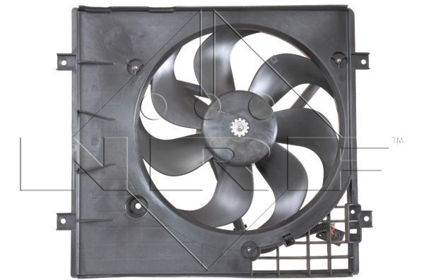 NRF 47058: Radiaatori ventilaator 350mm, koos jahutusventilaatoriraamiga(Zarge)