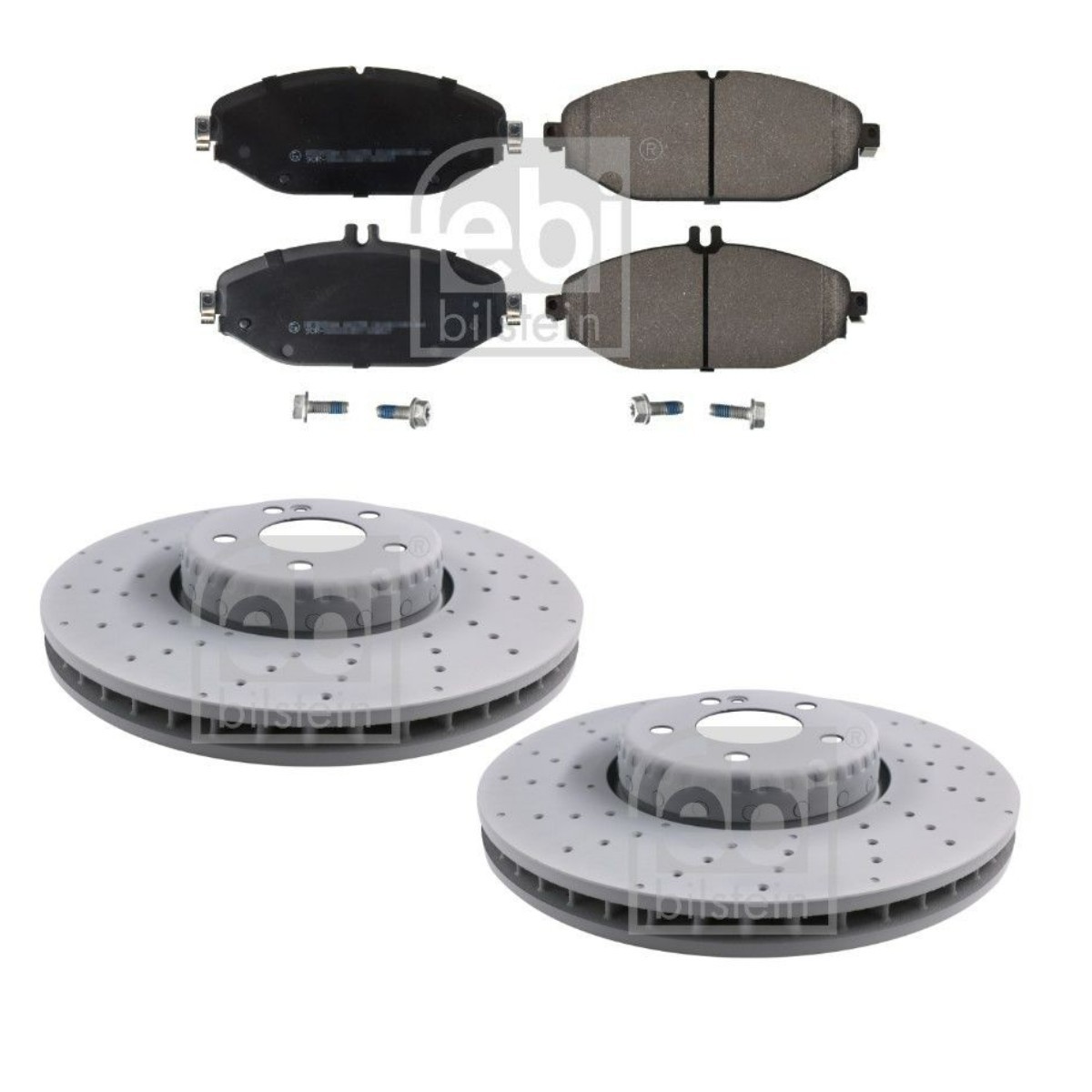 FEBI BILSTEIN FBL3405N0102: Pidurikomplekt, ketaspidur Esisild, Ø: 342mm, augustatud/sise, kaheosaline piduriketas
