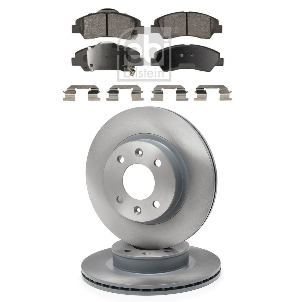 FEBI BILSTEIN FBL3405N0130: Set frana, frana disc punte fata, Ř: 252mm, ventilat interior