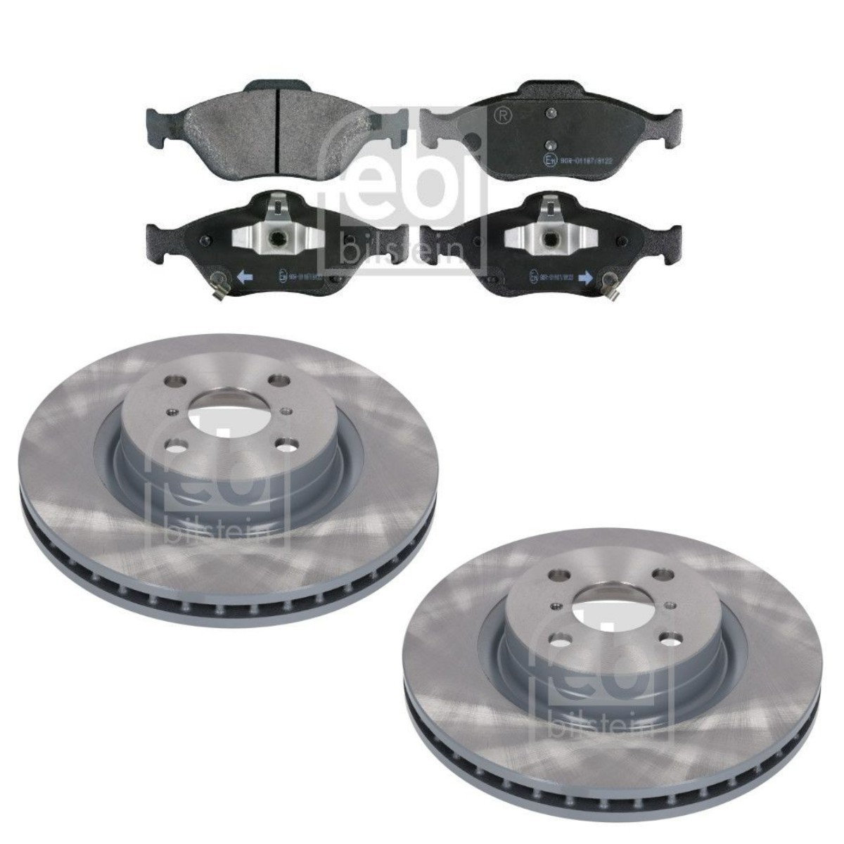 FEBI BILSTEIN FBL3405N0135: Pidurikomplekt, ketaspidur Esisild, Ø: 280mm, sisemine õhutus