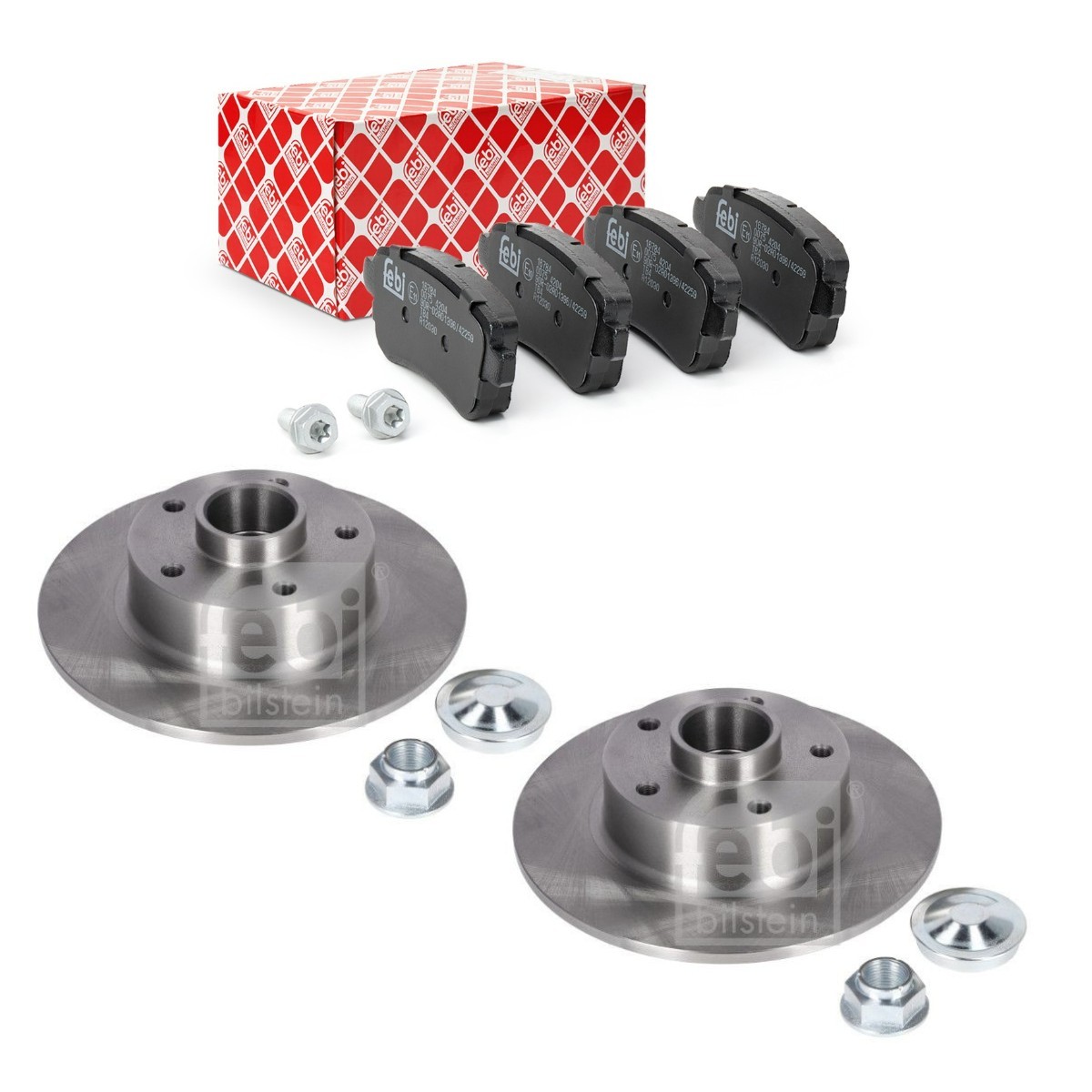 FEBI BILSTEIN FBL3405N0140: Pidurikomplekt, ketaspidur Tagasild, Ø: 260mm, täis