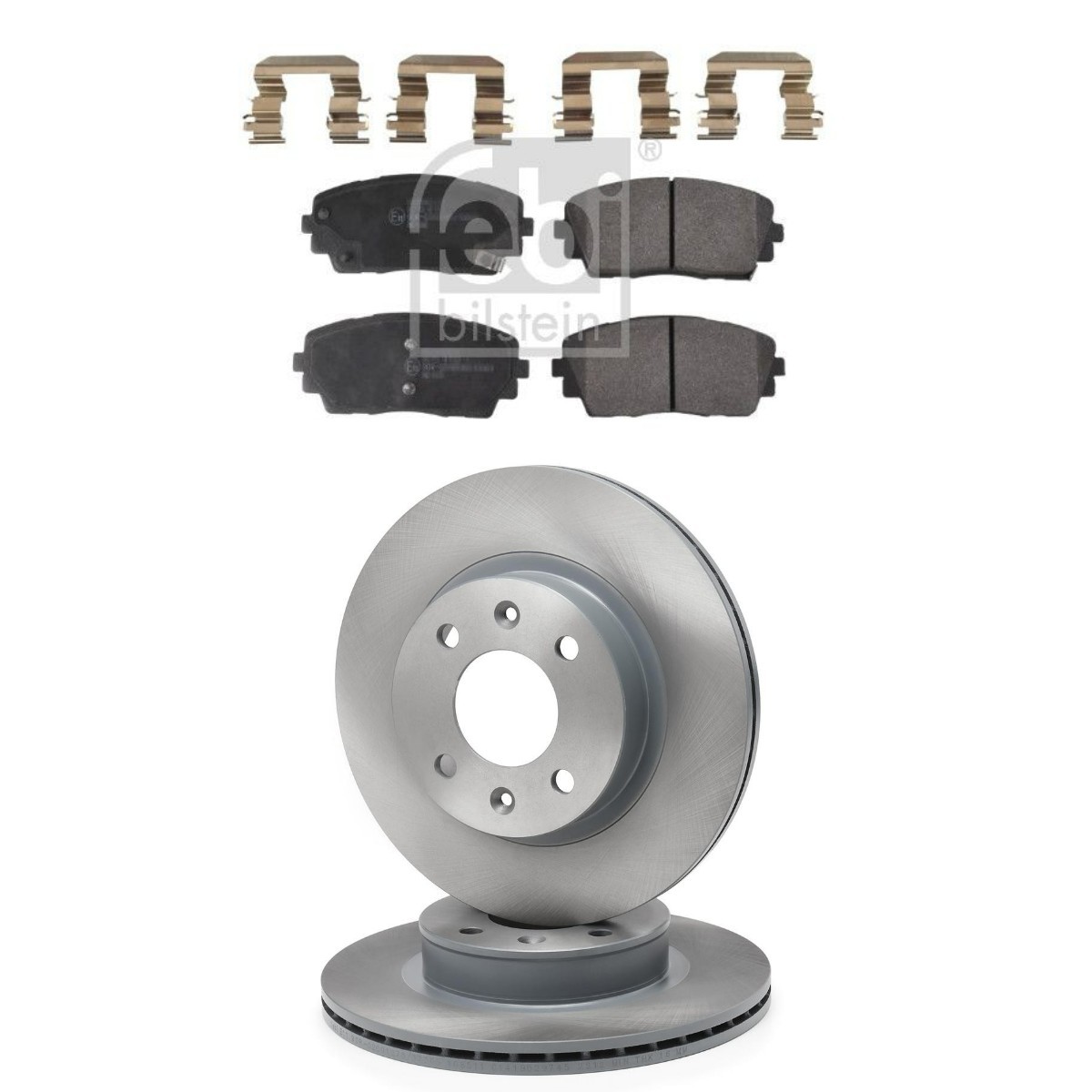 FEBI BILSTEIN FBL3405N0149: Set frana, frana disc punte fata, Ř: 252mm, ventilat interior