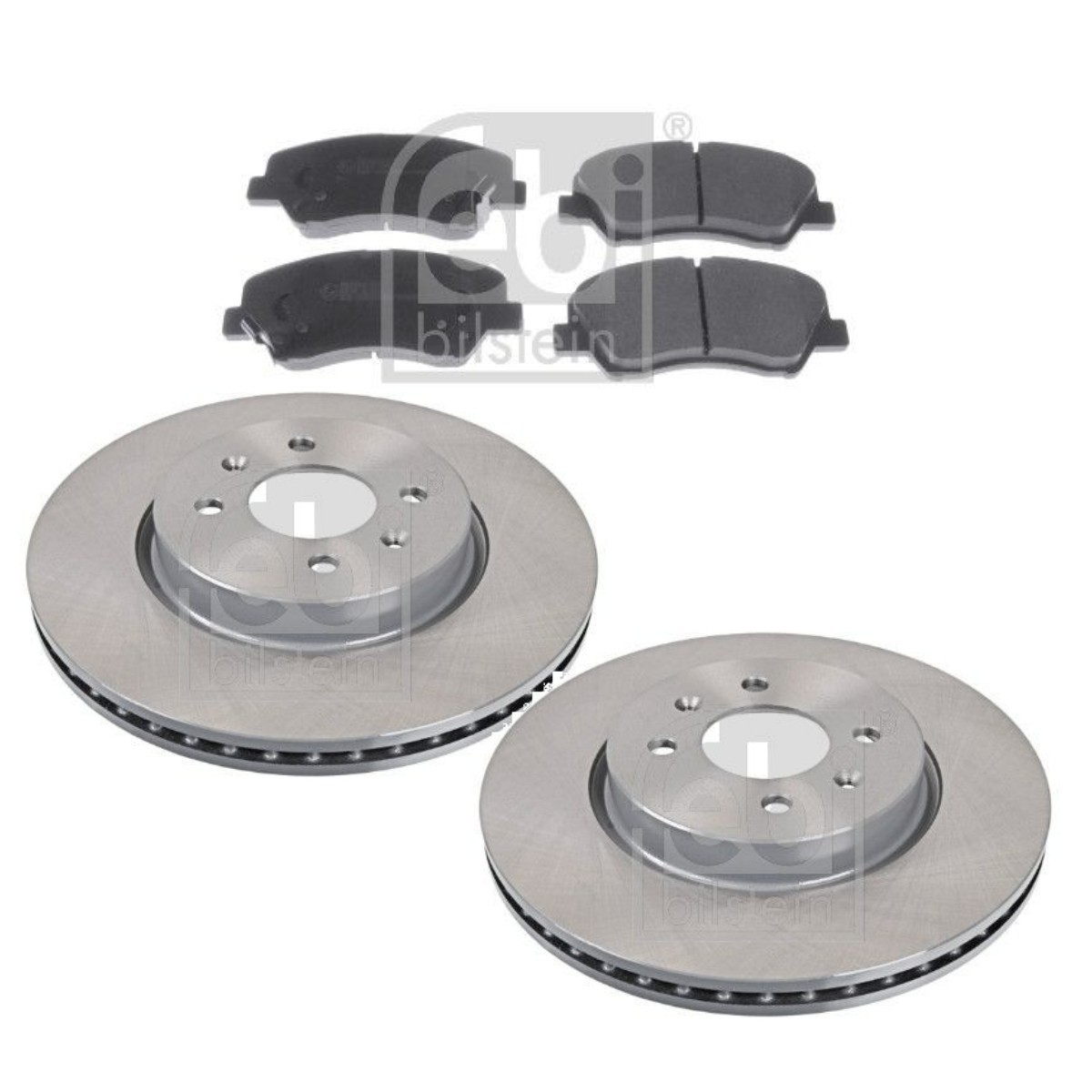 FEBI BILSTEIN FBL3405N0161: Pidurikomplekt, ketaspidur Esisild, Ø: 280mm, sisemine õhutus