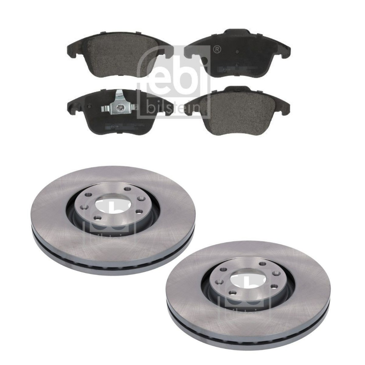 FEBI BILSTEIN FBL3405N0168: Pidurikomplekt, ketaspidur Esisild, Ø: 302mm, sisemine õhutus