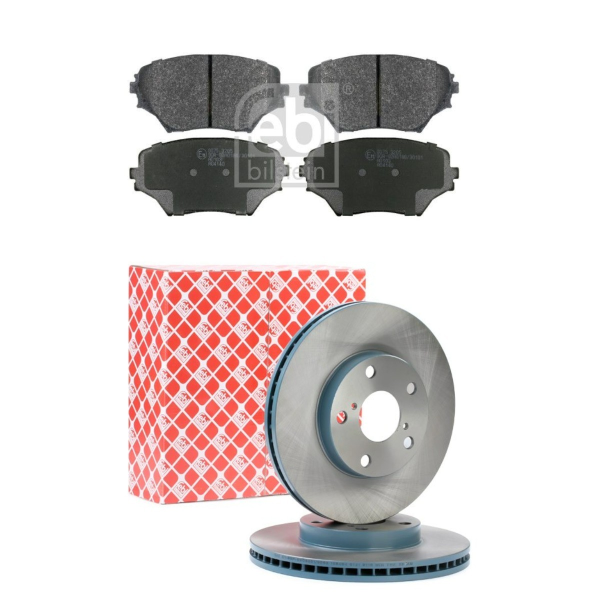 FEBI BILSTEIN FBL3405N0171: Bremseskiver og -klosser framaksel, Ø: 275mm, innvendig ventilert
