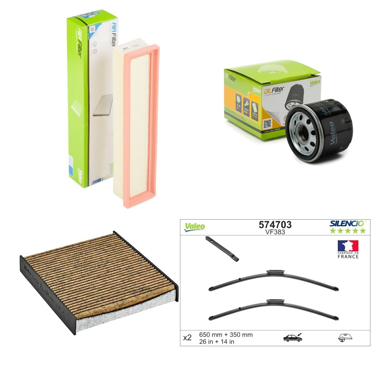 VALEO VAL4682SK050: Osade komplekt, inspektsioon SILENCIO X.TRM