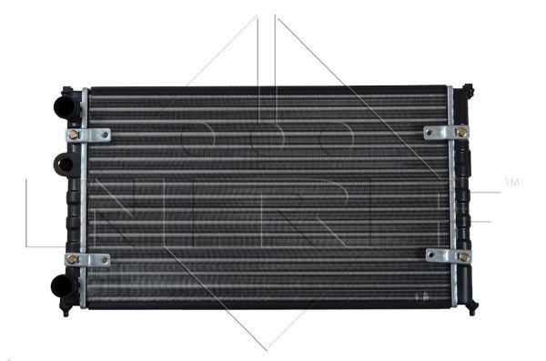 NRF 54688: Radiaator, mootorijahutus Alumiinium