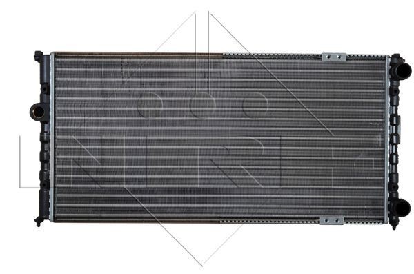 NRF 58095: Radiaator, mootorijahutus Alumiinium
