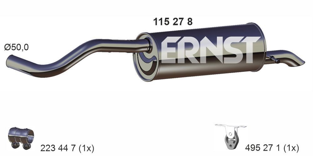 ERNST 115278: Lõppsummuti 1240mm