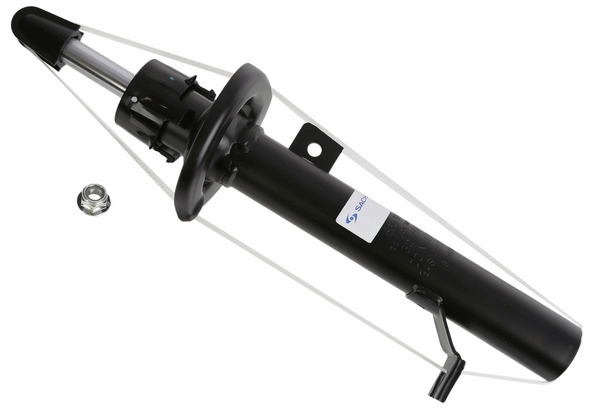 SACHS 560 139: Amortizor presiune gas, Ansamblu amortizor-arc