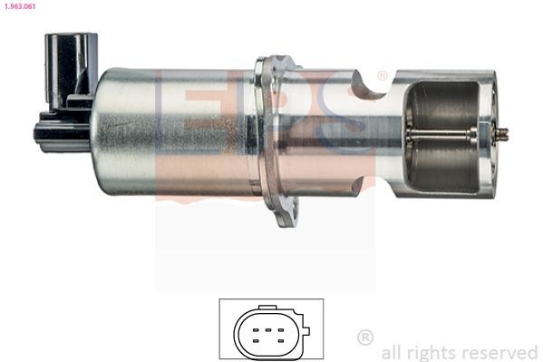 EPS 1.963.061: EGR-klapp Made in Italy - OE Equivalent
