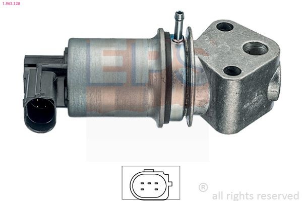 EPS 1.963.128: EGR-klapp Made in Italy - OE Equivalent