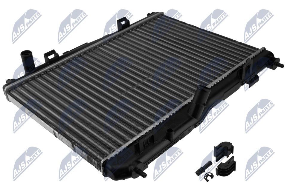 NTY CCH-FR-001: Radiaator, mootorijahutus ilma võrdsustusanumata, ilma raamita