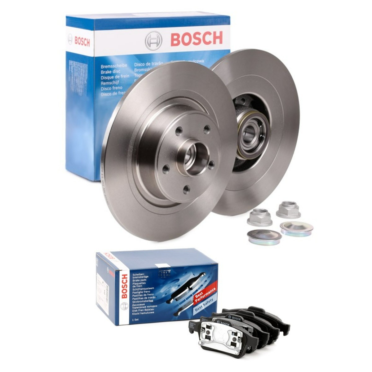 BOSCH BSH3405N0242: Disques et plaquettes de freins Ø: 300mm, plein
