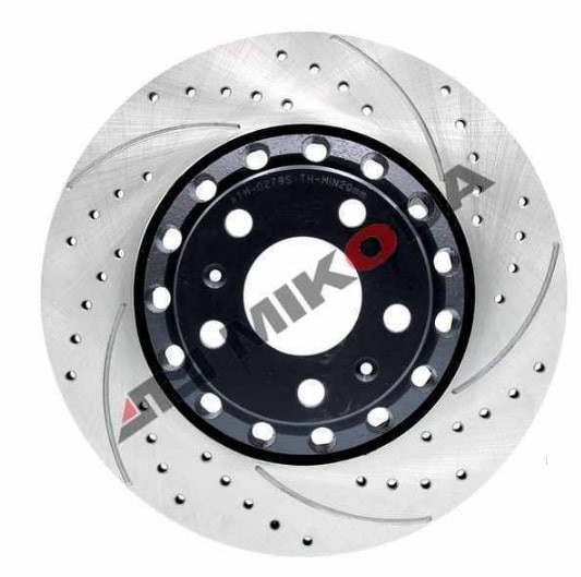 MIKODA 0279S: Piduriketas Ø: 310,0mm, piludega/augustatud, Ø: 310,0mm GT