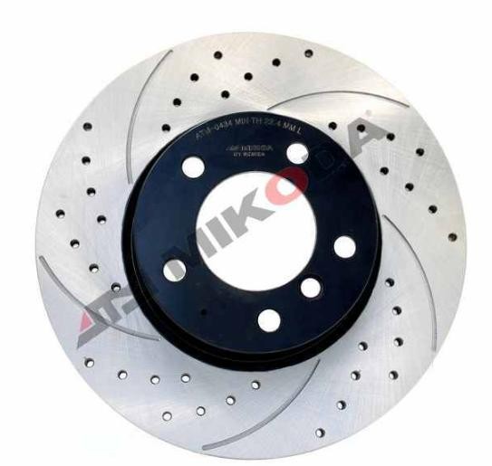 MIKODA 0434S: Piduriketas Ø: 300,0mm, piludega/augustatud, Ø: 300,0mm GT