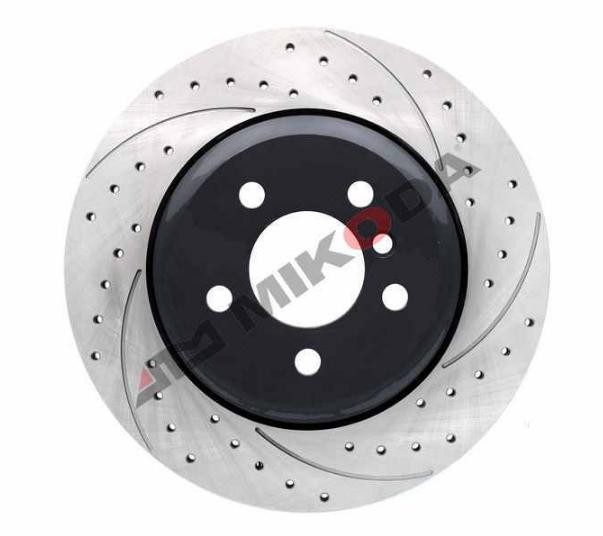MIKODA 0472S: Piduriketas Ø: 330,0mm, piludega/augustatud, Ø: 330,0mm GT