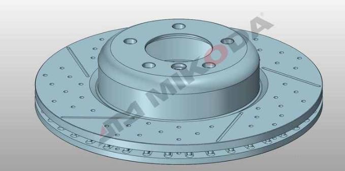 MIKODA 0492: Piduriketas Ø: 338mm, õhutusega