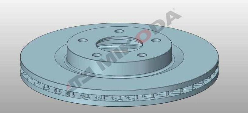 MIKODA 0949: Piduriketas Ø: 294mm, õhutusega, Ø: 294mm
