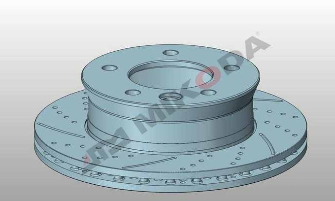 MIKODA 1430S: Piduriketas Ø: 276mm, piludega/augustatud, Ø: 276mm GT