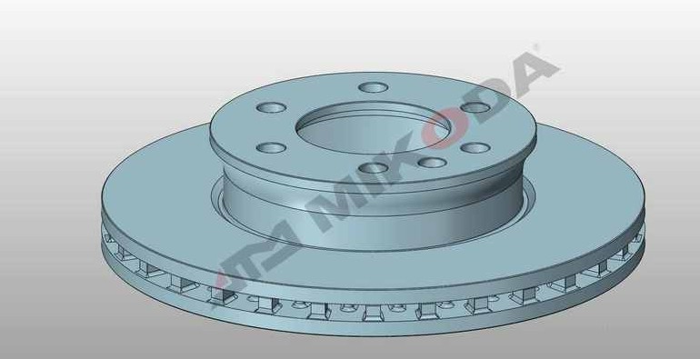 MIKODA 1462: Piduriketas Ø: 300,0mm, õhutusega, Ø: 300,0mm