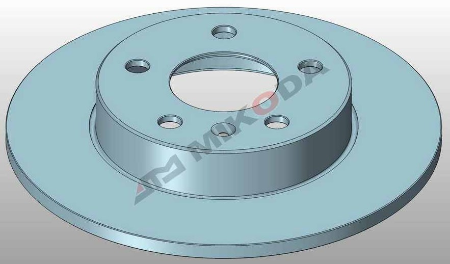 MIKODA 1620: Piduriketas Ø: 264mm, täis, Ø: 264mm