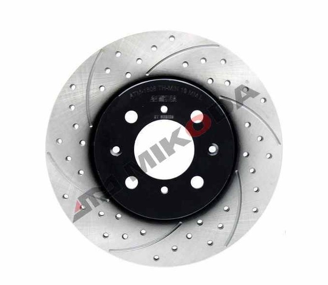MIKODA 1808S: Disc de frână Ř: 262mm, cu fante/perforat, Ř: 262mm