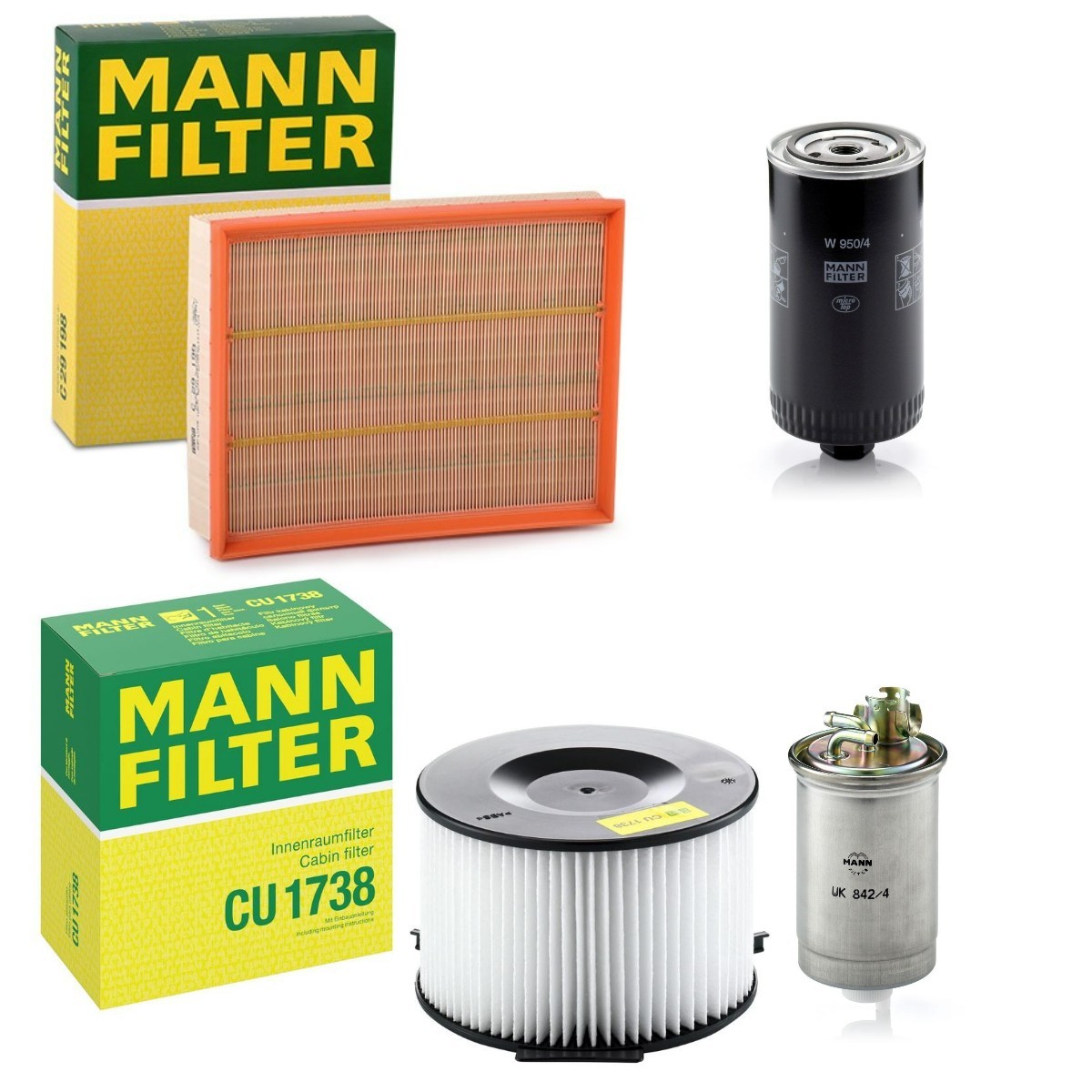 MANN-FILTER MNF4055N0124: Filter - Sada