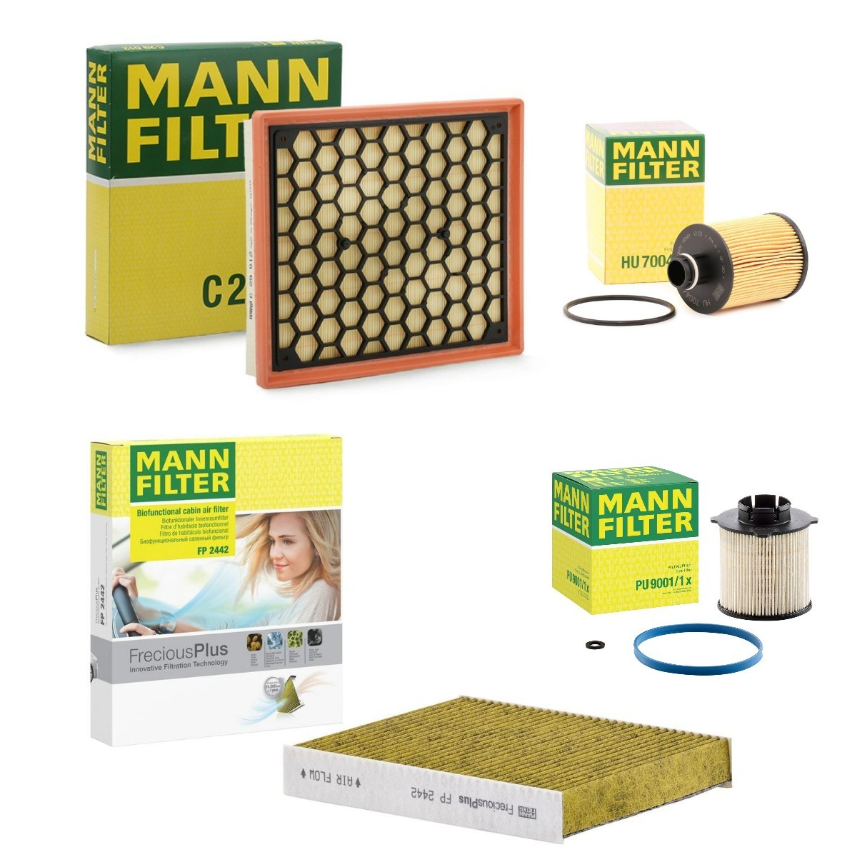 MANN-FILTER MNF4055N0159: Filtersett