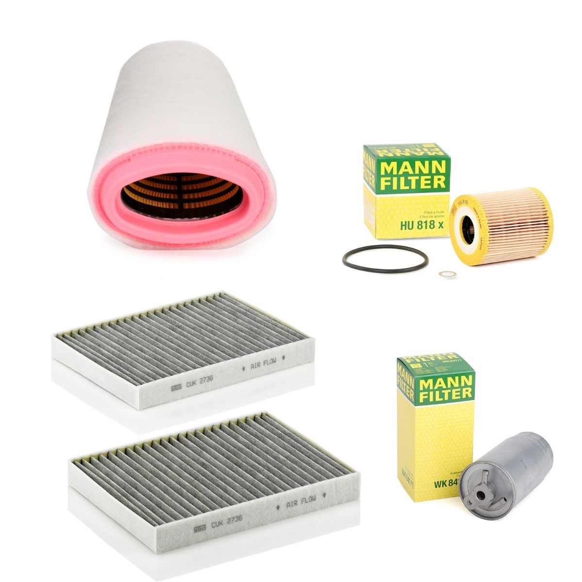 MANN-FILTER MNF4055N0162: Filter-komplekt