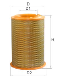 ALPHA FILTER AF0028: Õhufilter