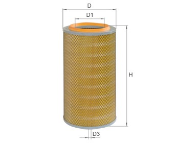 ALPHA FILTER AF0045: Õhufilter