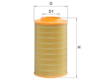 ALPHA FILTER AF0082: Õhufilter