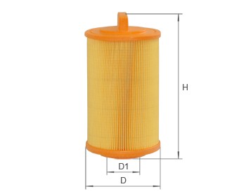 ALPHA FILTER AF0086: Luftfilter