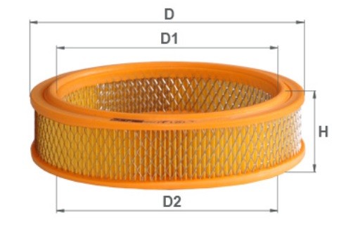 ALPHA FILTER AF0120: Luftfilter