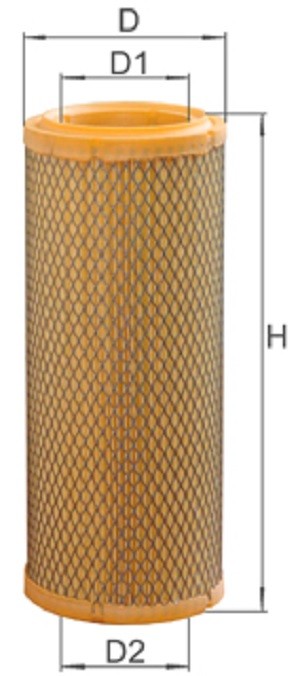 ALPHA FILTER AF0128: Õhufilter