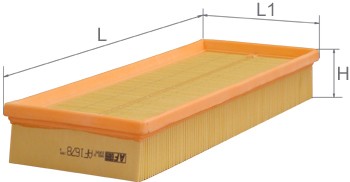 ALPHA FILTER AF1609S: Gaisa filtrs