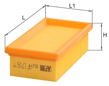 ALPHA FILTER AF1716: Õhufilter