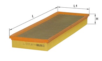 ALPHA FILTER AF1810: Gaisa filtrs